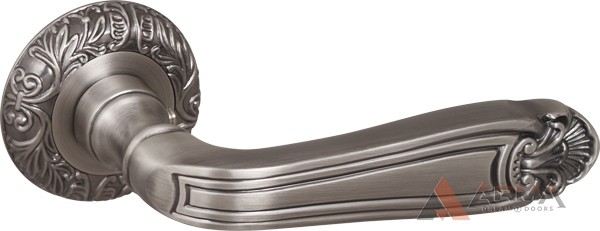 Ручка раздельная Fuaro (Фуаро) LOUVRE SM AS-3 Античное серебро